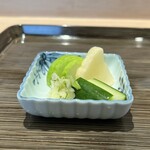 てんぷら 近藤 - ◎香の物