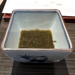 てんぷら 近藤 - ◎先付けのもずく