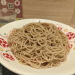 いろり庵きらく そば - 冷海苔つけそば2倍麺¥720