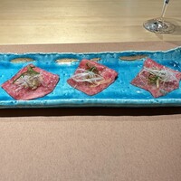 祇園 肉料理おか - 熟成肉の刺身