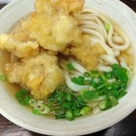 おにやんま - 温とり天うどん