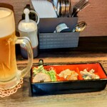 和み居酒屋 坊や - 生ビール（中）　600円