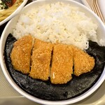 チーズワーフ - チーズチキンカツ黒カレー