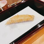 天ぷら たけうち - 対馬の穴子