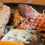 角車 - ハンバーグ断面