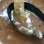 ラーメンたんろん - ピザ味噌和えつけ(2013/9)