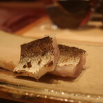 鮨 しみづ - 大分産 カマス炙り