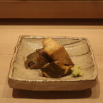 鮨 しみづ - 姫鮑の煮物