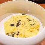 Stanza della SINCERITA - 朝食のスクランブルエッグ  トリュフ入り