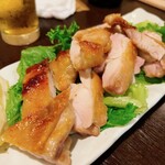 はな穂 - 地鶏一夜干し。間違いなく美味い一品。