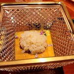 銀座 しのはら - シャリを入れて