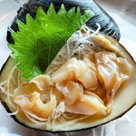 光る海 - 活ホッキ刺 2段目