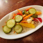 イル・バロッコ - 色々野菜の自家製ピクルス