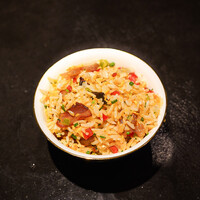 仁修樓 - 干し肉と乳化した漬物のチャーハン