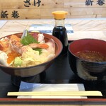 お魚いちば おかせい - 女川丼（税込1500円）