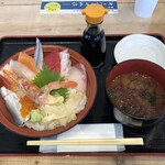 お魚いちば おかせい - 女川丼（税込1500円）