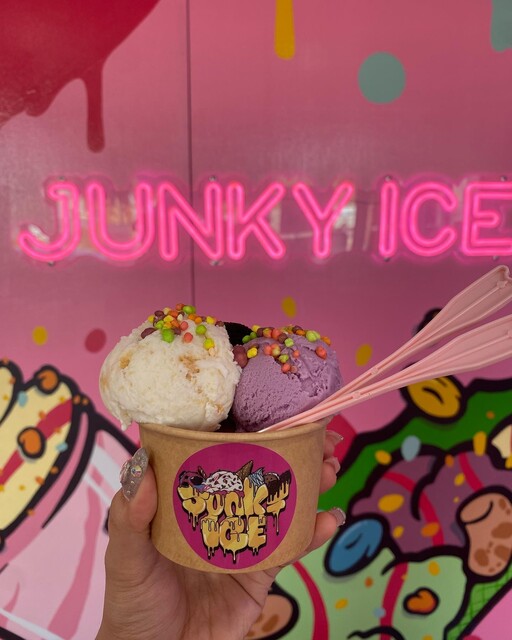 JUNKY ICE - Yomitan Village/Gelato,Ice cream | Tabelog