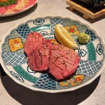 焼肉 牛力 - 特上生タン元 1958円