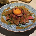 Yakiniku Ushiriki - 【数量限定 要予約】目の前で！ローストビーフ 3300円