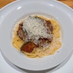 洋食 おがた - 賀茂茄子ミートソーススパゲッティ
