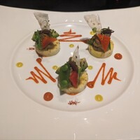 ラ ターブル ドゥ ジョエル・ロブション - 水茄子とアボカドのシンフォニー