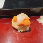 築地 男前鮓 - ウニイカ