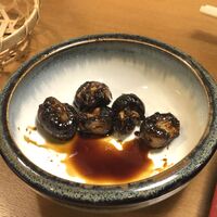 うなぎの新甫 - きも焼き（写真の前に少し食べました）