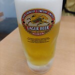 飛鳥 - 生ビール 680円 ♪