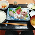 飛鳥 - 刺身定食 1,100円 ♪