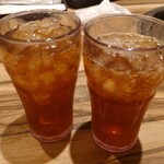 カルビ大将 - 烏龍茶で乾杯