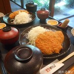 とんかつ がんこ - ロースかつ定食