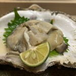 寿司のあおやま - 岩牡蠣！！！
