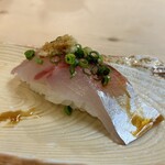 寿司のあおやま - アジ！！