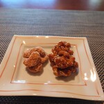 私房菜 きた川 - クルミとカシューナッツ