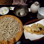 Ebina Ueno Yabusoba - 冷たいそば　天せいろ