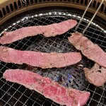 焼肉じゅらく苑 - ミスジ・甘い