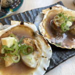 貝 刺身専門店 しらはら - ホタテバター焼き