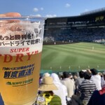 阪神甲子園球場 - ビール750円