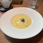 北の住まい設計社 カフェ - 数量限定：とうもろこしの冷製ポタージュ