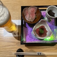 すき焼き 牛しゃぶ 松重 - 