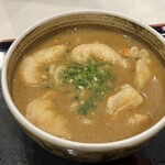 竹や - 海老天カレーうどん