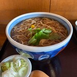 手打蕎麦 たなぼた庵 - かけそば700円