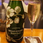 ステーキハウス バロン - 2013.09まずはシャンパン。ペリエ・ジュエで乾杯！