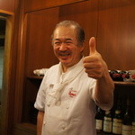 ステーキハウス バロン - 2013.09笑顔の大将！素敵です！