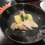 割鮮 入たに - 【 お椀 】「黒鮑」