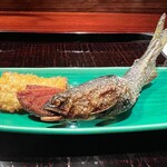 割鮮 入たに - 【 若鮎の塩焼き 】