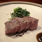 割鮮 入たに - 【 黒毛和牛のフィレ 】