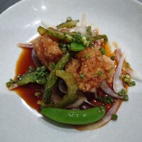 岩手産あべ鶏の油淋鶏