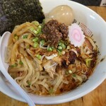塩そば専門店 桑ばら - 焙煎辣油の冷やし汁なし担々麺