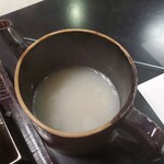 西荻窪 鞍馬 - そば湯